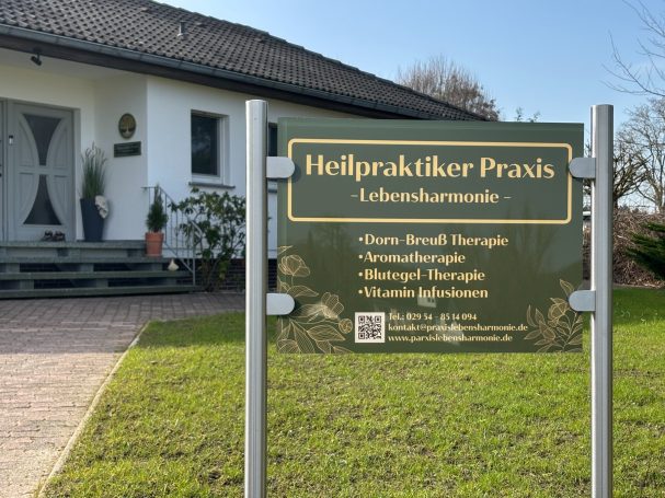 Praxisschild